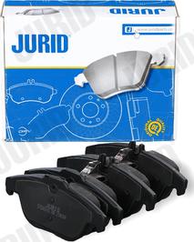 Jurid 573248J-D - Kit pastiglie freno, Freno a disco autozon.pro