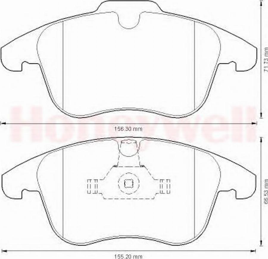 Jurid 573201JAS - Kit pastiglie freno, Freno a disco autozon.pro