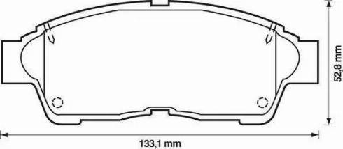 RIDER RD.3323.DB3147 - Kit pastiglie freno, Freno a disco autozon.pro