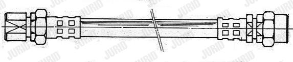 Jurid 171220J - Flessibile del freno autozon.pro
