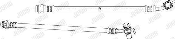 Jurid 173199J - Flessibile del freno autozon.pro
