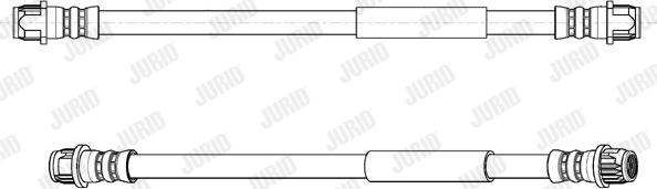 Jurid 173194J - Flessibile del freno autozon.pro