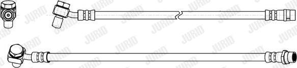 Jurid 173164J - Flessibile del freno autozon.pro