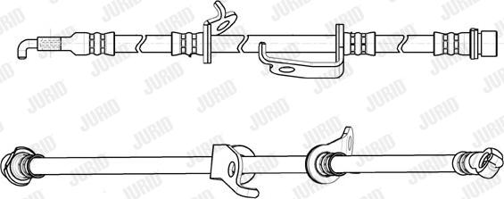 Jurid 173160J - Flessibile del freno autozon.pro