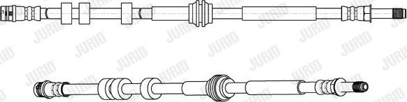 Jurid 173114J - Flessibile del freno autozon.pro