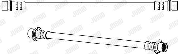 Jurid 173133J - Flessibile del freno autozon.pro