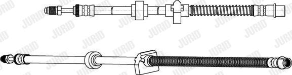 Jurid 173304J - Flessibile del freno autozon.pro