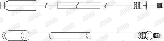 Jurid 173306J - Flessibile del freno autozon.pro