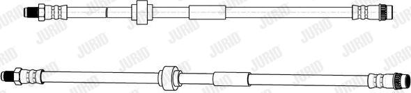 Jurid 173307J - Flessibile del freno autozon.pro