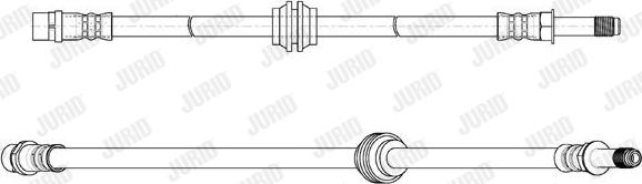 Jurid 173311J - Flessibile del freno autozon.pro