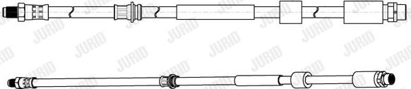 Jurid 173260J - Flessibile del freno autozon.pro