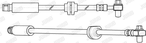 Jurid 173216J - Flessibile del freno autozon.pro