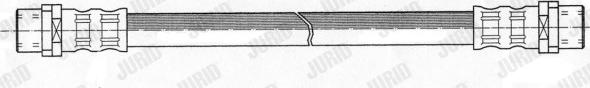 Jurid 173234J - Flessibile del freno autozon.pro