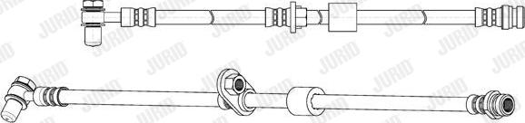 Jurid 173236J - Flessibile del freno autozon.pro