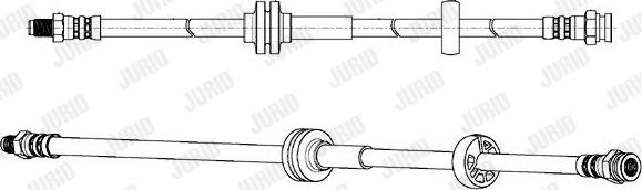 Jurid 172986J - Flessibile del freno autozon.pro