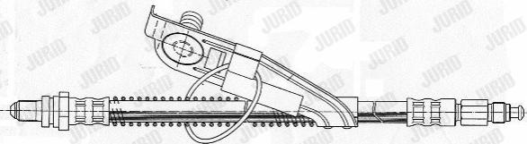 Jurid 172460J - Flessibile del freno autozon.pro