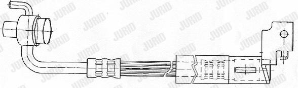 Jurid 172456J - Flessibile del freno autozon.pro