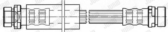 Jurid 172546J - Flessibile del freno autozon.pro