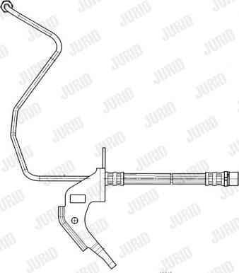 Jurid 172691J - Flessibile del freno autozon.pro