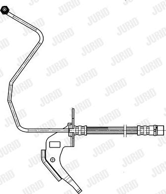 Jurid 172692J - Flessibile del freno autozon.pro