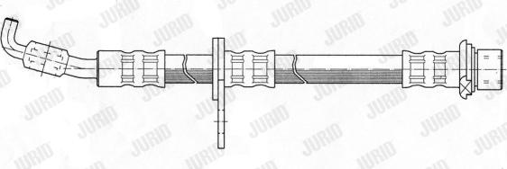 Jurid 172674J - Flessibile del freno autozon.pro