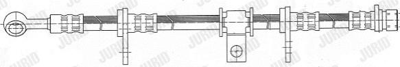 Jurid 172675J - Flessibile del freno autozon.pro