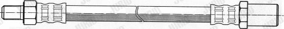 Jurid 172052J - Flessibile del freno autozon.pro