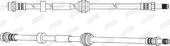 Jurid 172717J - Flessibile del freno autozon.pro