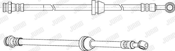 Jurid 172786J - Flessibile del freno autozon.pro