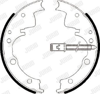 Jurid 362314J - Kit ganasce freno autozon.pro