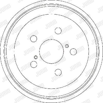 Jurid 329092J - Tamburo freno autozon.pro