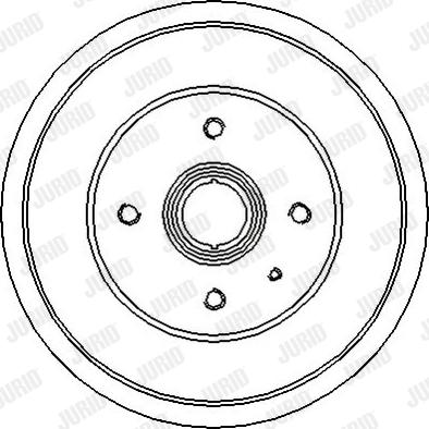 Jurid 329023J - Tamburo freno autozon.pro