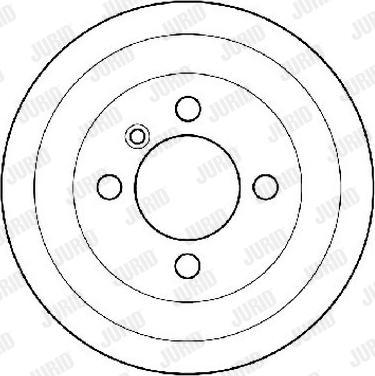 Jurid 329070J - Tamburo freno autozon.pro
