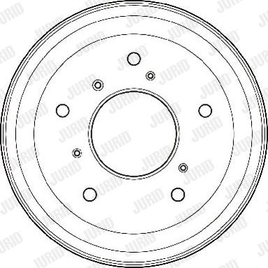 Jurid 329127J - Tamburo freno autozon.pro