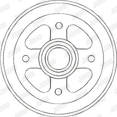 Jurid 329246J - Tamburo freno autozon.pro