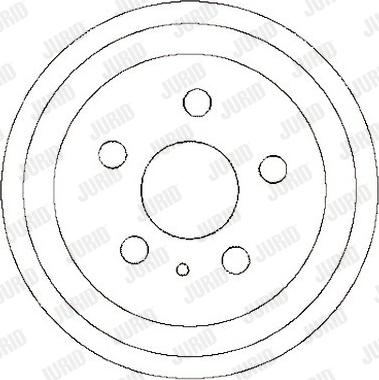 Jurid 329248J - Tamburo freno autozon.pro