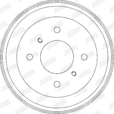 Jurid 329266J - Tamburo freno autozon.pro
