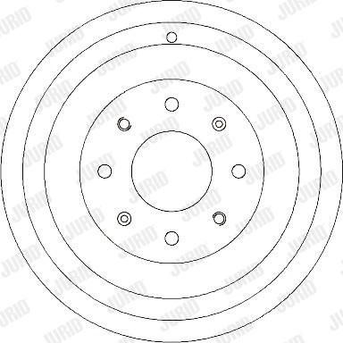Jurid 329261J - Tamburo freno autozon.pro