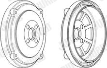 Jurid 329209J - Tamburo freno autozon.pro