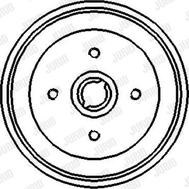 Jurid 329206J - Tamburo freno autozon.pro