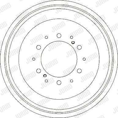 Jurid 329272J - Tamburo freno autozon.pro