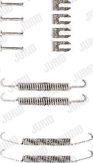 Jurid 771065J - Kit accessori, Ganasce freno autozon.pro