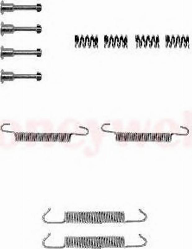 Jurid 771063J - Kit accessori, Ganasce freno stazionamento autozon.pro