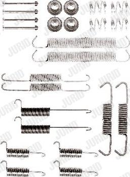 Jurid 771155J - Kit accessori, Ganasce freno autozon.pro