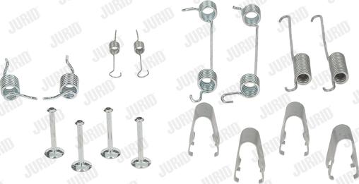 Jurid 771150J - Kit accessori, Ganasce freno autozon.pro