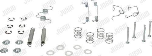 Jurid 771104J - Kit accessori, Ganasce freno autozon.pro