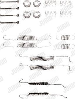 Jurid 771239J - Kit accessori, Ganasce freno autozon.pro