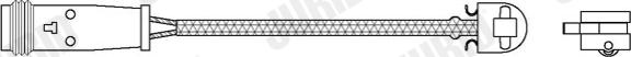 Jurid FWI293 - Contatto segnalazione, Usura past. freno / mat. d'attrito autozon.pro