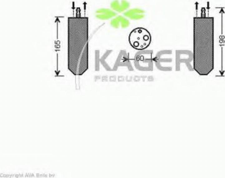 Kager 945530 - Essiccatore, Climatizzatore autozon.pro