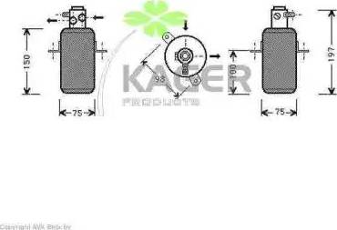 Kager 94-5223 - Essiccatore, Climatizzatore autozon.pro